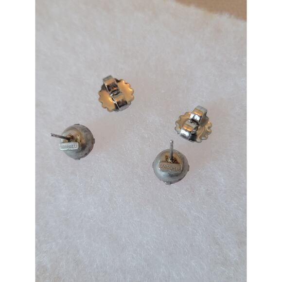 Sorrelli Red Crystal Stud Earrings – Sparkling Statement - Picture 5 of 7